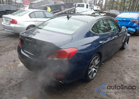 2019 Genesis G70 2.0T Advanced from USA, damaged, VIN KMTG44LA4KU042554